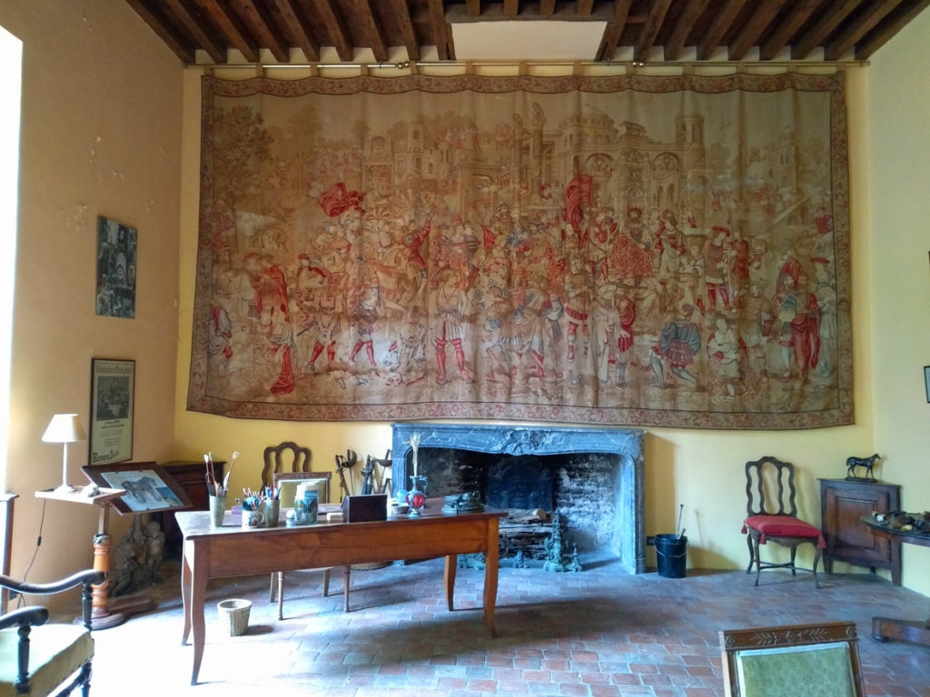 Château de Bellenaves salon1