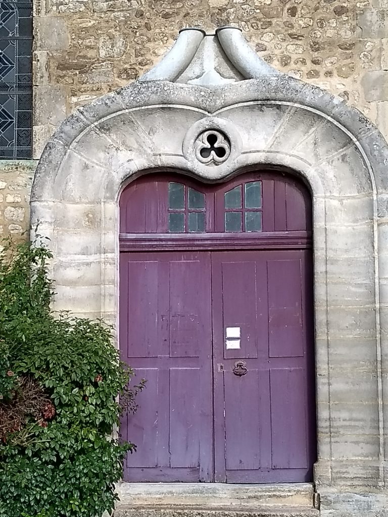 Entrée Sud porte Renaissance Eglise de Bellenaves