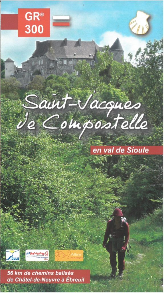 Randonner en Allier sur Saint jacques de compostelle en val de sioule