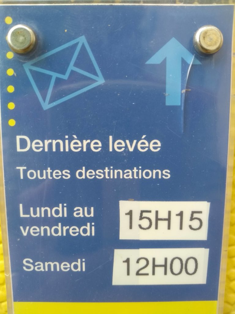 la poste bellenaves levée