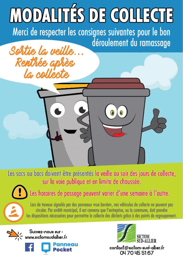 sortie poubelles