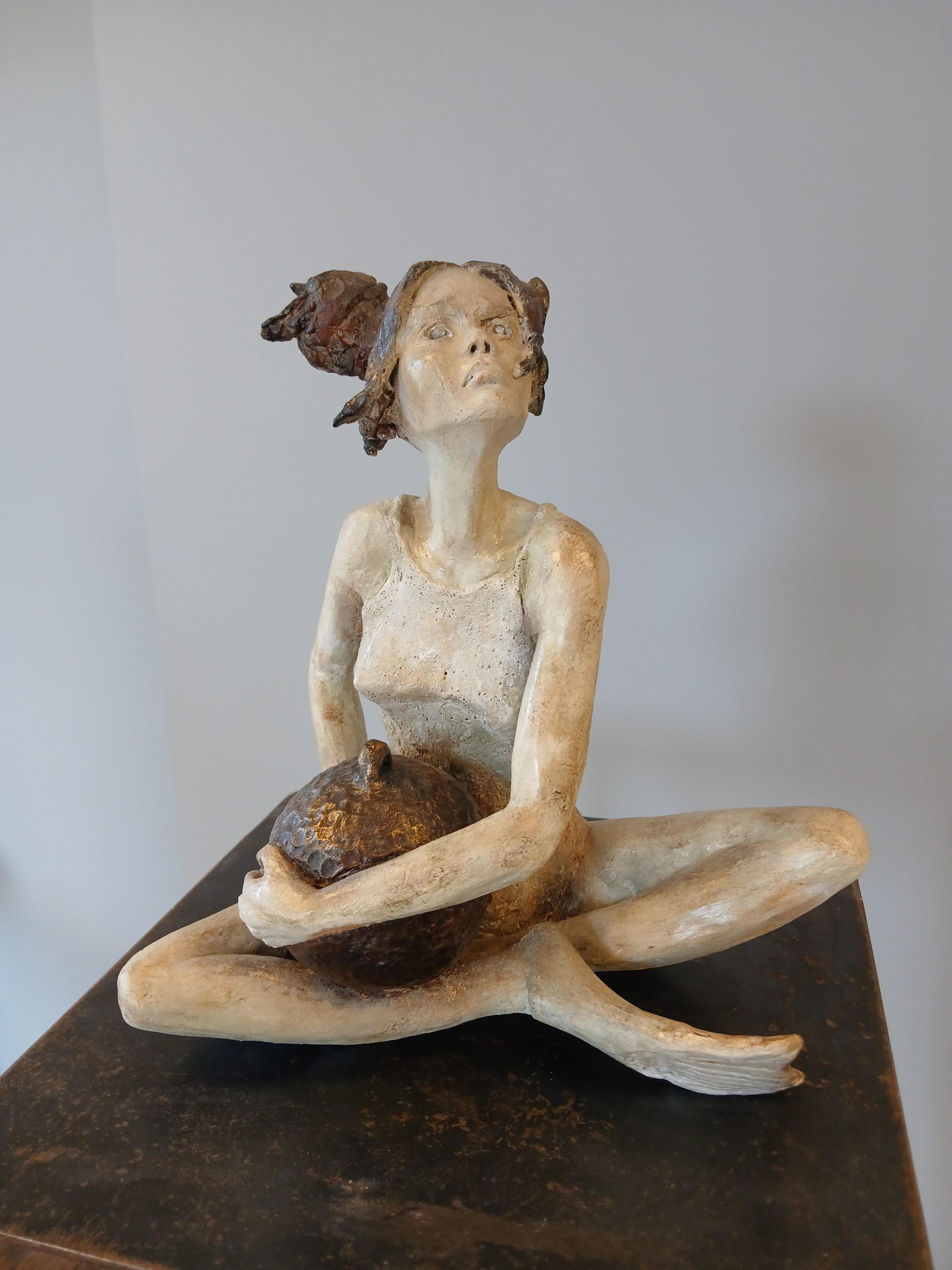 La Terre d'Eve, sculpture argile